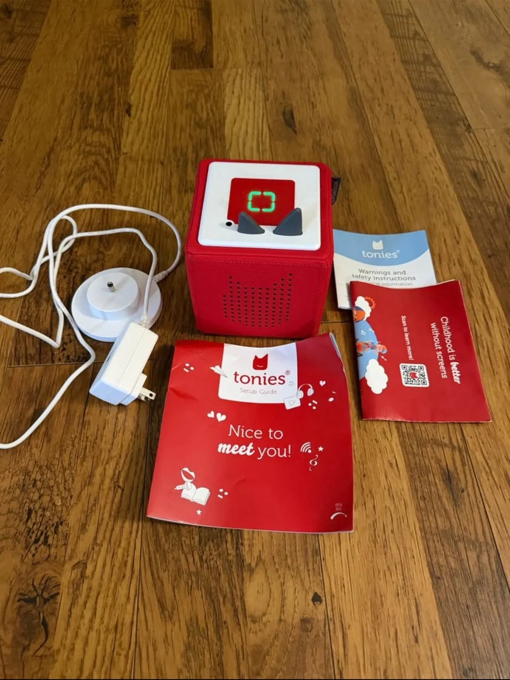 Tonies Toniebox Kids - Red LIKE NEW!!